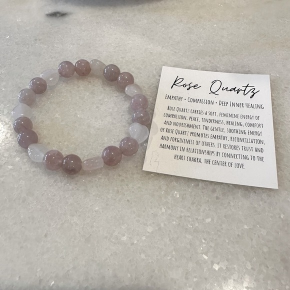 Jewelry - Rose Quartz Bracelet